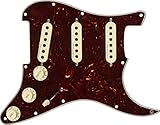 stratocaster pickguard hss black Original Fender Fender Prewired Pickguard Strat Hot Noiseless, shell