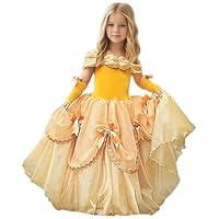 CQDY Girls Cinderella Costumes Halloween Princess Dress Up Fancy Birthday Party Ball Gown