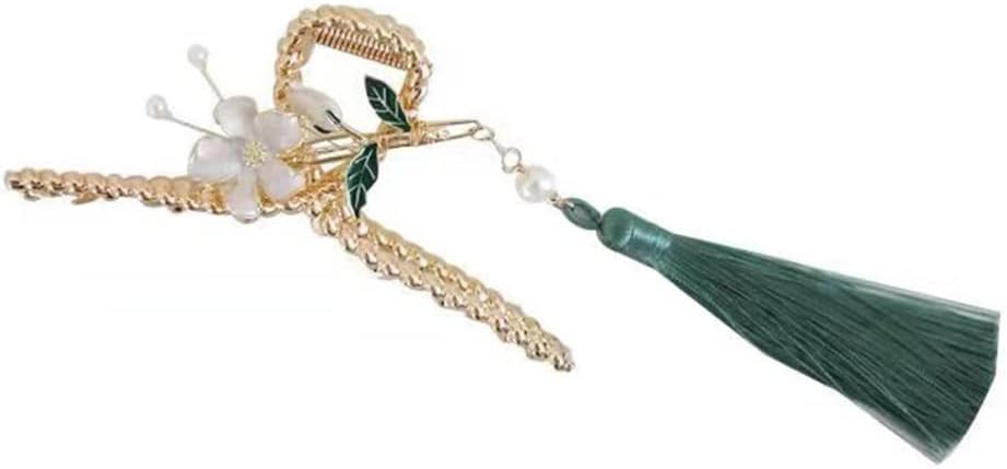 HALEY PESCA/プルメリアフラワー ヘアクリップ（バレッタ/ヘアクリップ）｜HALEY PESCA（ヘーリーペスカ）のファッション通販 -  ZOZOTOWN スーパー フェアリー タッセル フラワー グラブ クリップ ヘア グラブ バック ヘッド クリップ 装飾 ヘッドギア