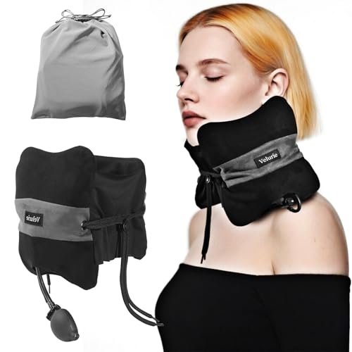 Almohada de látex portátil para cuello y hombros miniatura 2