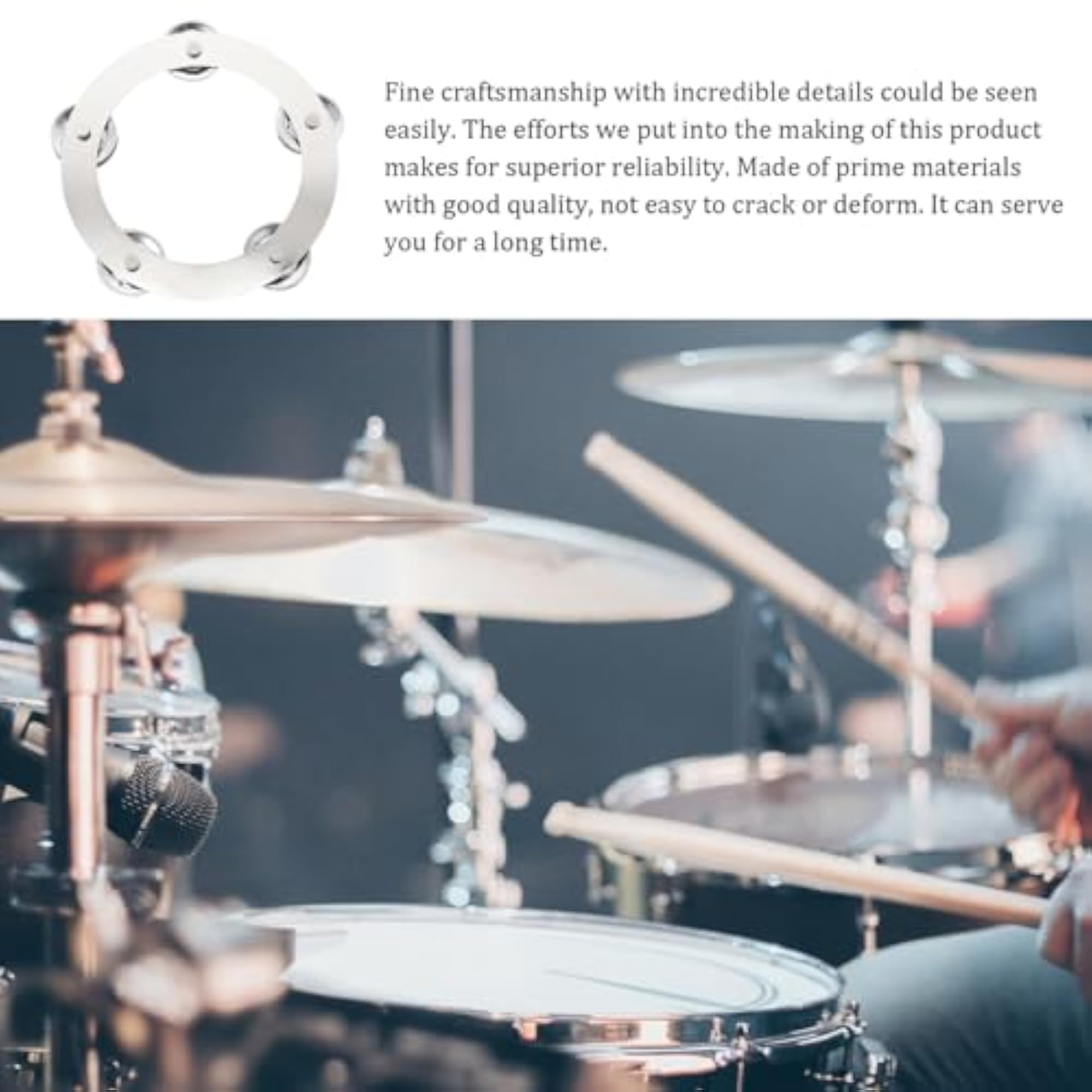 Set Drum Cymbals Accessory Hat Portable Drum- Ring Replacement Parts