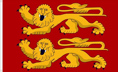 DRAPEAU DE NORMANDIE. FRANCE. QUALITÉ SATIN PREMIUM. DIMENSION 150X90 CM