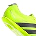 Adidas Unisex Adizero Prime 4 Track and Field Spikes Lucid Lemon/Black/Silver Metallic Men 9 Medium Women 10 Medium