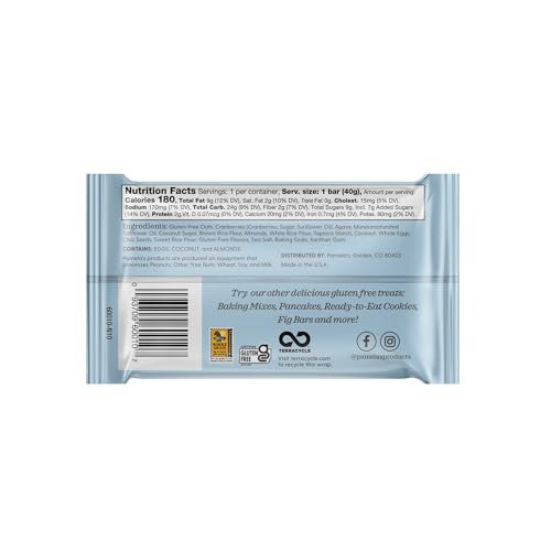Pamela's Products Gluten Free Whenever Bars, Cranberry Almond, 5 Count Box, 7.05-Ounce (Pack of 6) - image 6