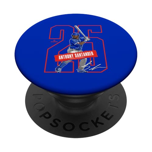 Anthony Santander | Jugadores de béisbol de Toronto | MLBANT301N PopSockets PopGrip Adhesivo