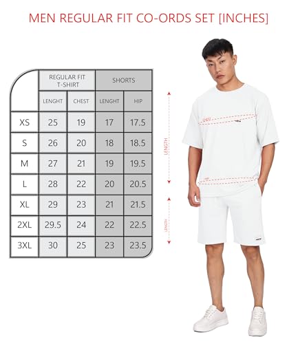 Image of SHODOX Men's Solid Relaxed Fit T Shirt and Shorts Set | Casual Summer Wear | Comfortable Stylish Outfit for Men