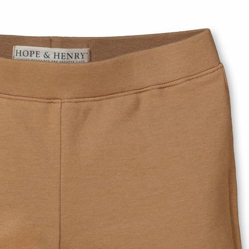 Image of Hope & Henry Girls' Ponte Pants with Button Details