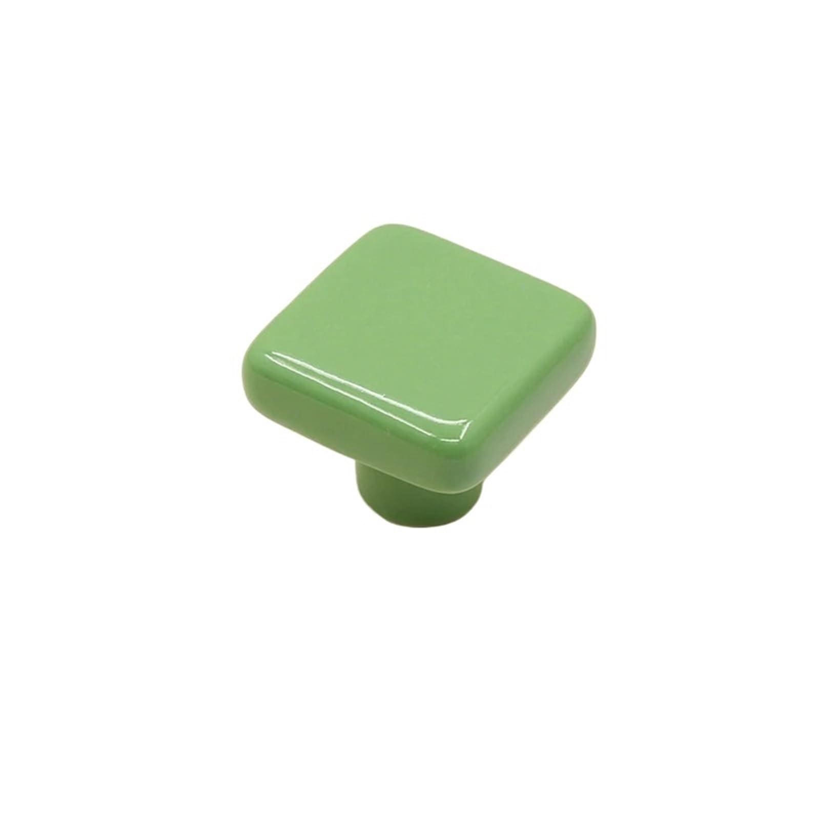 Kifsdlf Color5 2Pcs Ceramic Square Cabinet Knob Drawer Furniture Handles Dresser Single Hole Door Pulls Wardrobe Hardware For Cupboard Wardrobes Furniture(Color5)