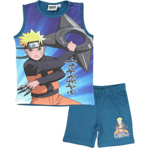 Naruto ensemble t-shirt et short Shippuden pour fan d'anime japonais