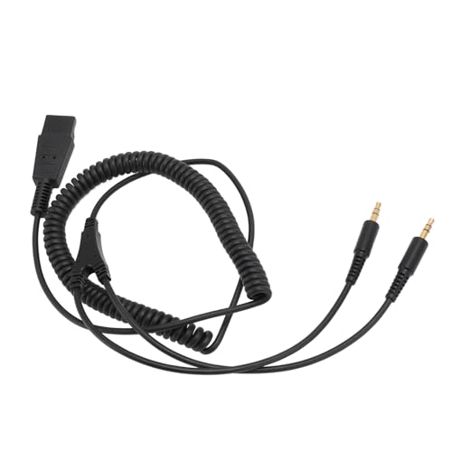 Snabbkoppling 3,5 mm Kabel 3 m PVC för Headset och Ljudkort