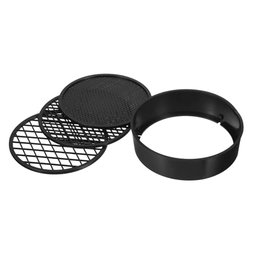 STOBAZA Garden Soil Sieve Set 10cm Fine Mesh Strainer Precision Sieve Mesh Science Education Tool