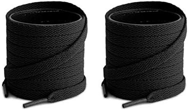 Lify 2 Pair Super Quality 19 Colors Flat Shoe laces 5/16 Wide Shoelaces for Athletic Running Sneakers Shoes Boot Strings