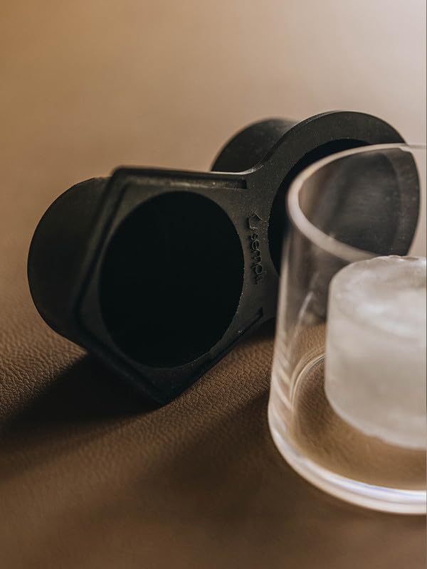 Molde Grande para Cubos de Hielo Redondos de Silicona miniatura 3