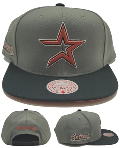 Gorra Snapback Houston Astros Cooperstown Gris miniatura 1