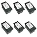 Produktbild HAUPTSTADT TONER PG-560XL CL-561XL Multipack Tintenpatrone kompatibel für Canon Druckerpatronen 560 561 für Pixma TS5350 TS5351 TS5352 TS5353 TS7450 TS7451 (3X Schwarz, 3X Farbe, 6er-Pack)