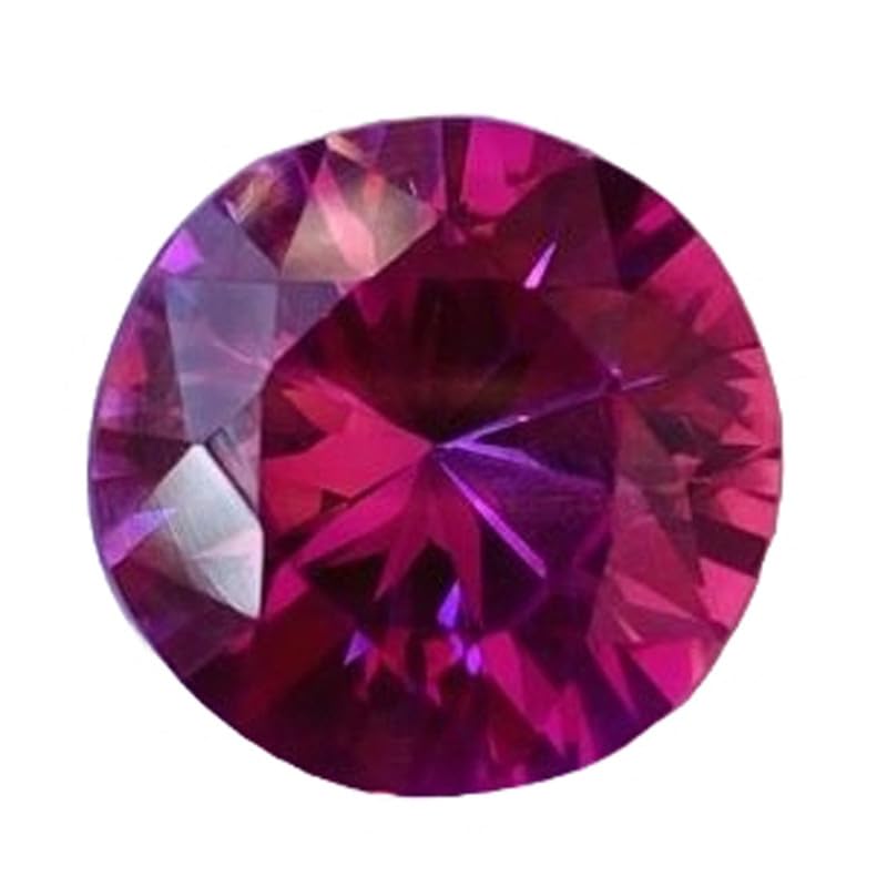 Saphir rose de 12mm pour façonner votre bague personnalisée et vos bijoux DIY