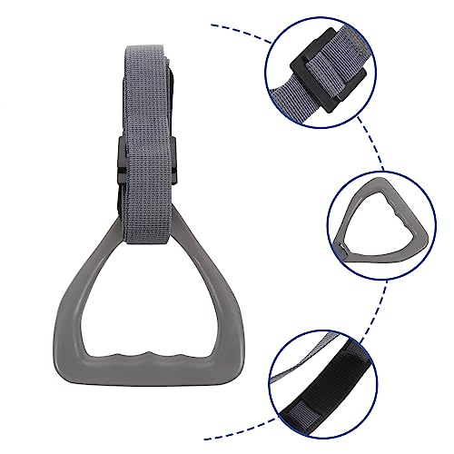 GALPADA 2pcs anillas de gimnasia ajustables para entrenamiento miniatura 3