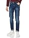 Produktbild TOM TAILOR DENIM Herren Slim Piers Jeans, Blau (Dark Stone Wash Deni 10282), 29W / 32L