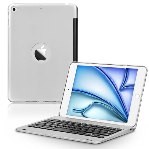 ONHI Ultra-Slim Wireless Keyboard Case for iPad mini...