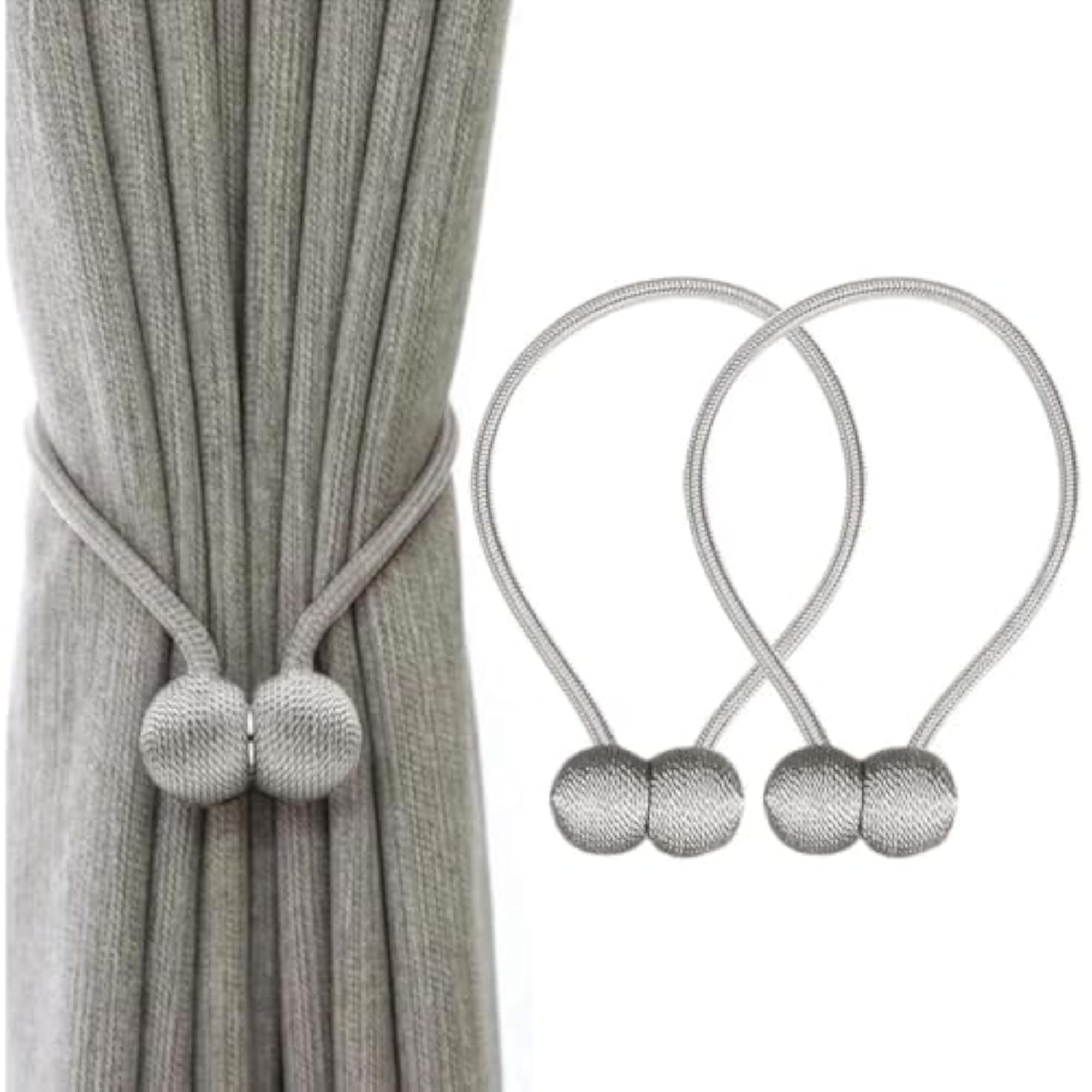 Magnetic Curtain Tiebacks - Earphone Design Holdbacks