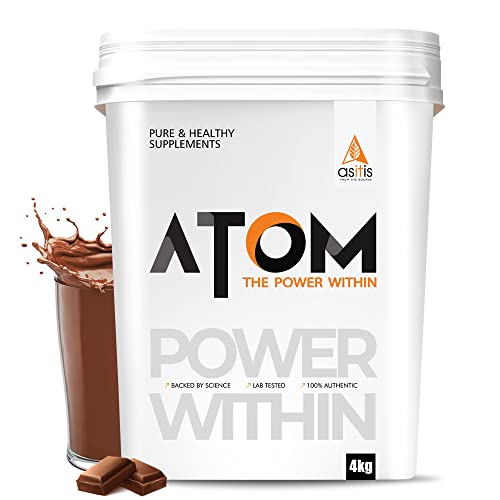 Image of As-It-Is Atom Whey Protein | 4kg | Double Rich Chocolate
