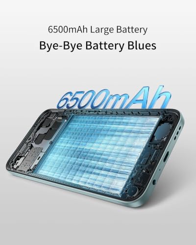 Image of OPPO A6X 5G Smartphone| 6.75-inch 120Hz Display, 6500mAh Battery, 5MP & 13MP Camera, Snapdragon685 Mobile Platform, IP64,Ice Blue:6G + 128 G