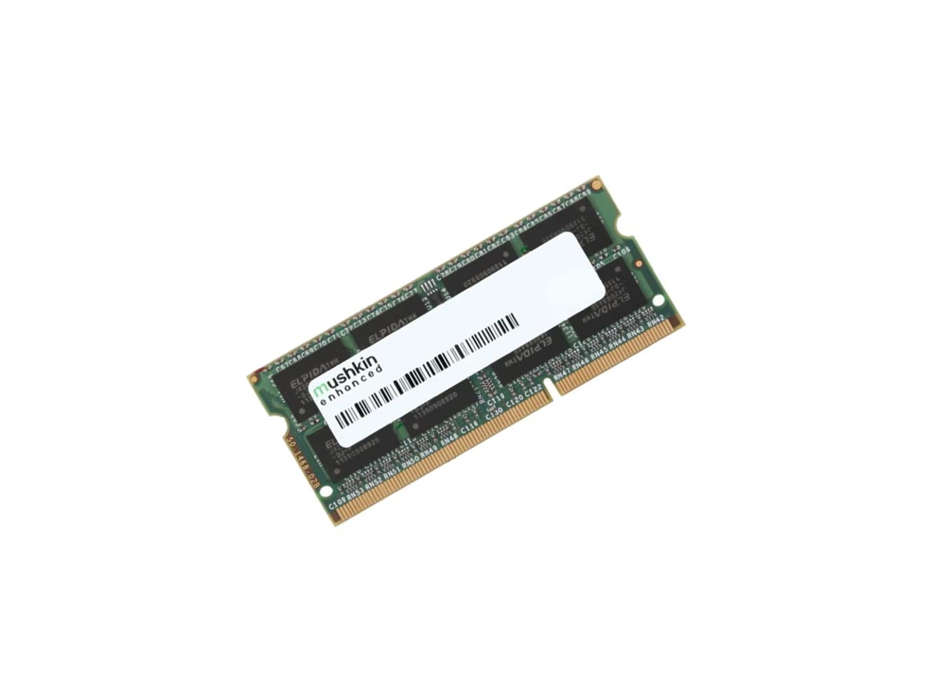 Mushkin PC3-8500 - Memoria RAM DDR3 (4 GB, 1066 MHz, 204 Pines)