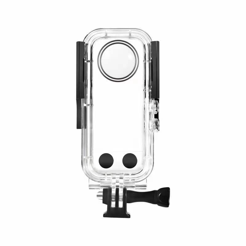 Sea frogs Funda impermeable para cámara panorámica Insta360 X3, 195 ft/60 m, IPX8, con certificación Sports Underwater Snorkeling Snorkeling (transparente)