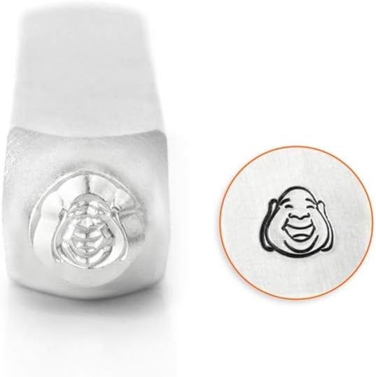 ImpressArt Laughing Buddha Design Stamp, 6mm