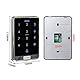 YAVIS IP68 im Freien wasserdichter RFID-Touch-Tastatur-regendichter Zugriffskontrollsystem WG26/34 125 kHz Kartenleser, passend für 8000 Benutzer+10 EM4100 Schlüsselanhänger X13