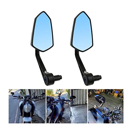 Mango de espejo retrovisor para motocicleta Kawasaki Z900 Z800 Z400 accesorios negros 3