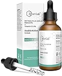 Retinol Serum High Strength for Face and Skin, Unique Double Active Ingredients of 5% Retinol & 2.5% Vitamin E, Outstanding Synthetic Effect to Reduce Wrinkle, and Dark Circle (Retinol Serum)