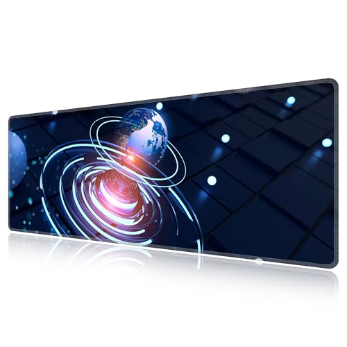 Tapis de souris 130x50 cm LL-COEUR pour protéger et organiser votre bureau