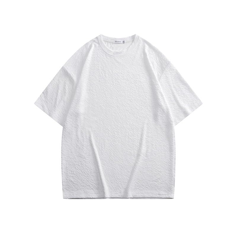 T-Shirt Ample demi-manches haut surdimensionné et décontracté pour vêtement d'été