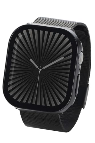 GR Apple Watch P[X [46mm] Series 11/10 h IPX7 KX wh~H tJo[P[X ubN AW-24AFCGEBK