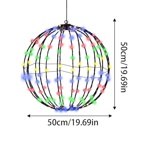 Guirlande lumineuse sphère Noël extérieure anti-panne pour fête