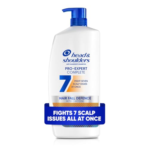 38% off - Head & Shoulders Anti-Dandruff Shampoo Pro-Expert 7 Hair Fall Defense with Caffeine 800ml Pump. Clinically Proven to Improve Hair Retention, packaging may vary