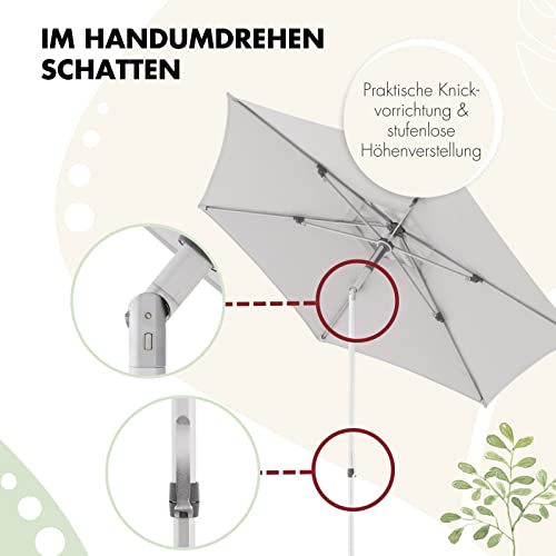 Doppler Sonnenschirm AluPro Neo Push Up 200×260 cm