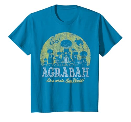 Disney Aladdin Genie Visit Agrabah Palace Vintage T-Shirt