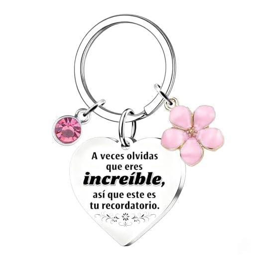 Regalos originales para mujer llavero para mujer, relleno de calcetines para ella, regalo de agradecimiento para novia, esposa, mejor amiga, colegas, bonito regalo secreto de Navidad (Español)