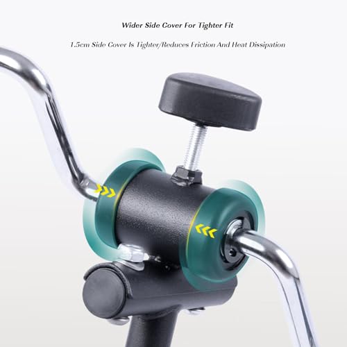 Mini bicicleta de ejercicio portátil para brazos o piernas miniatura 3