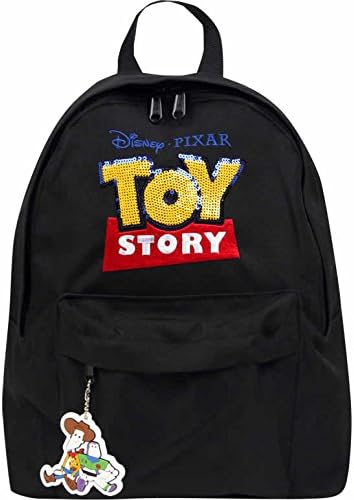 Amazon ディズニー Disney 子供用 トイストーリー リュックサック ブラック Disney ディズニー リュックサック