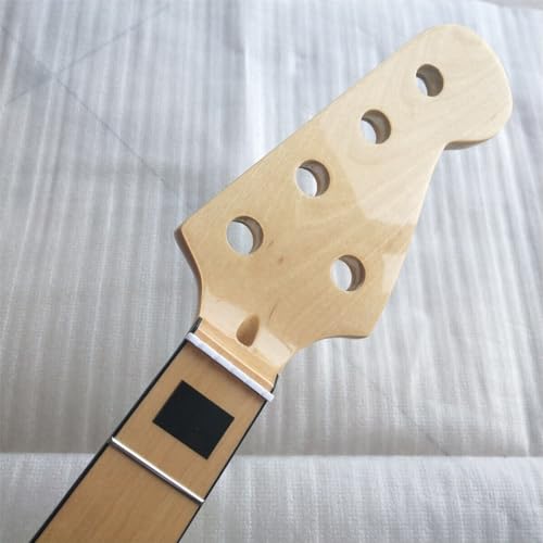 Manche de guitare basse en érable avec touche Rosewood pour lutherie 5 cordes