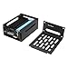 Geekworm X306-C1 Metal Case Compatible with Raspberry Pi Zero 2W and X306 V1.3 / V1.5 UPS (Not Support V1.1)