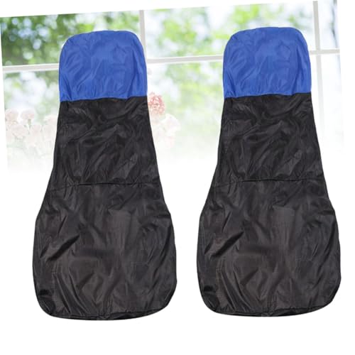 Housses siège voiture imperméables nylon auto SUV protection résistante réutilisable 2 pièces - 6