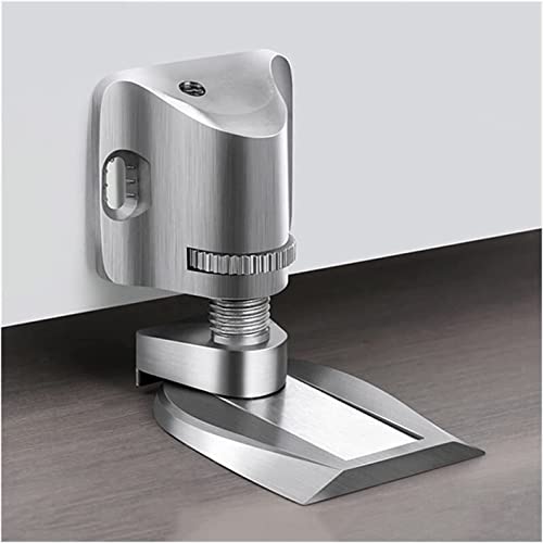 Tope de puerta autoadhesivo ajustable, retenedor de aleación de zinc 2