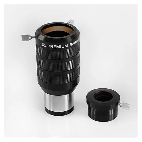 Lente Barlow 5x de 2 pulgadas y extensor focal de 4 elementos con adaptador