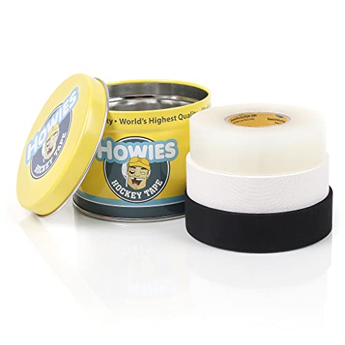 Howies Hockey Tape Loaded Accessory Bag - Accessory Bag Loaded With 3 Rolls Tape, Scissors, Fine Skate Stone. Great Hockey Gift, Fill Your Hockey Bag With All The Essentials! #TOP4