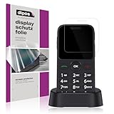 dipos I 4x Schutzfolie klar passend für Alcatel 2020X Folie Bildschirmschutzfolie, Ultra-Dünn, Hülle-Friendly, Fingerprint-Kompatibel