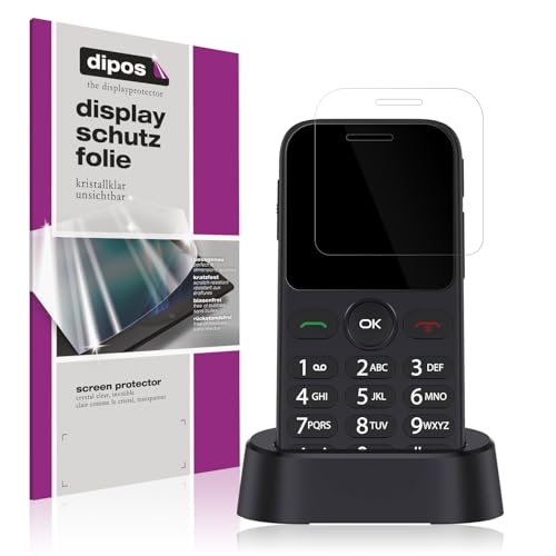 dipos I 4x Schutzfolie klar passend für Alcatel 2020X Folie Bildschirmschutzfolie, Ultra-Dünn, Hülle-Friendly, Fingerprint-Kompatibel